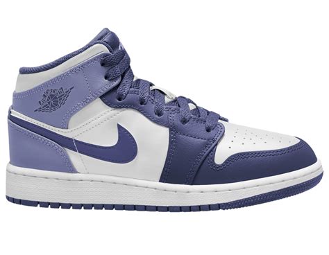 jordan aj 1 mid purple